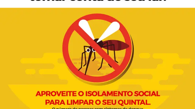 Em tempos de pandemia não deixe o Aedes Aegypti tomar conta de seu lar