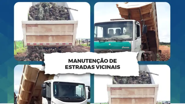 Manutenção de estradas vicinais